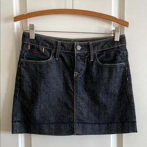 Denim Mini Skirt